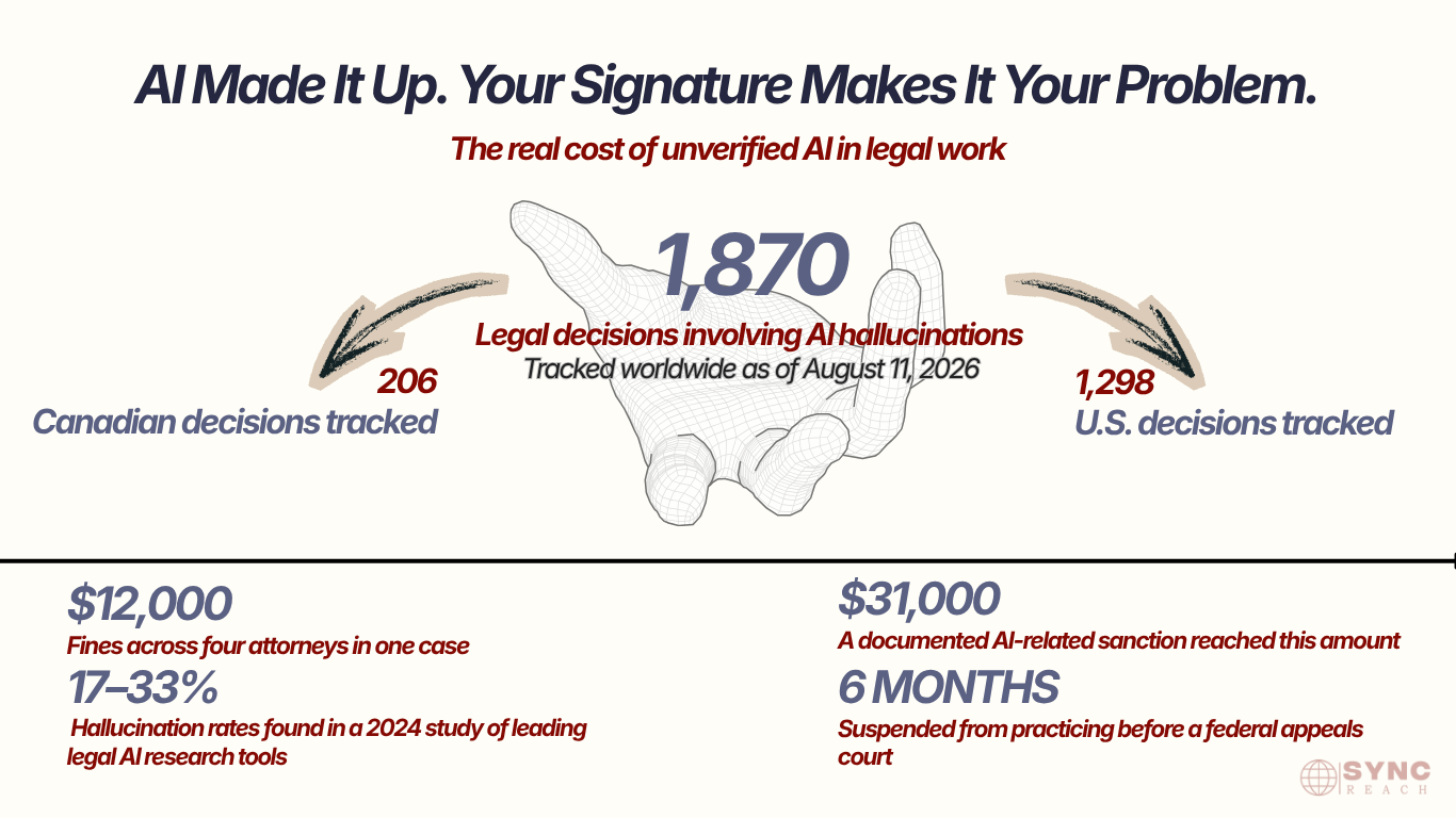AI Made It Up. Your Signature Makes It Your Problem: The Real Risk of Casual AI Use in Legal Work